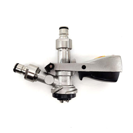 Ball lock D-Type coupler