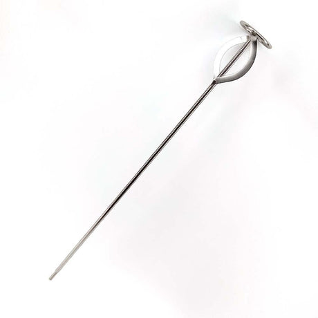 Basic stainless steel drill powered mash stirrer