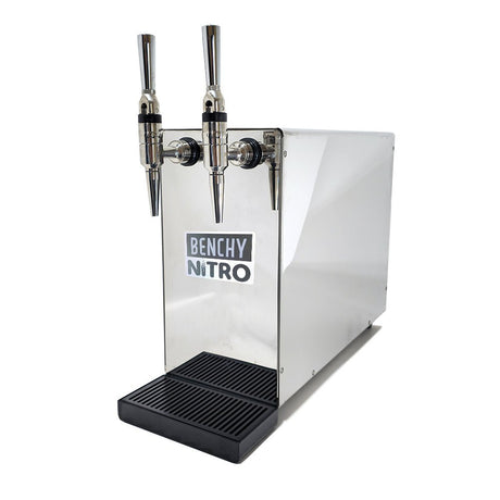 Benchy Nitro dispenser double taps