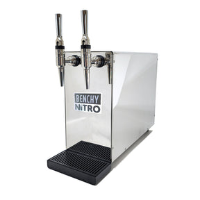 Benchy Nitro dispenser double taps