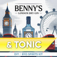 Benny's London Dry Gin and Tonic DIY BYO keg kit