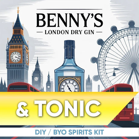 Benny's London Dry Gin and Tonic DIY BYO keg kit