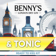 Benny's London Dry Gin and Tonic ready-to-keg kit