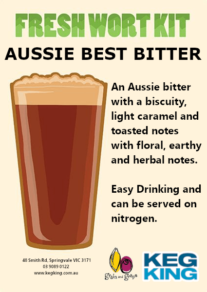 Best Aussie Bitter fresh wort kit