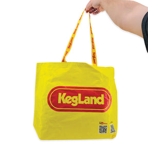 Big yellow shopping bag