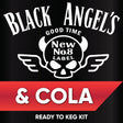 Black Angel's Tennessee Bourbon and Cola Ready to Keg Kit