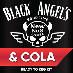 Black Angel's Tennessee Bourbon and Cola Ready to Keg Kit