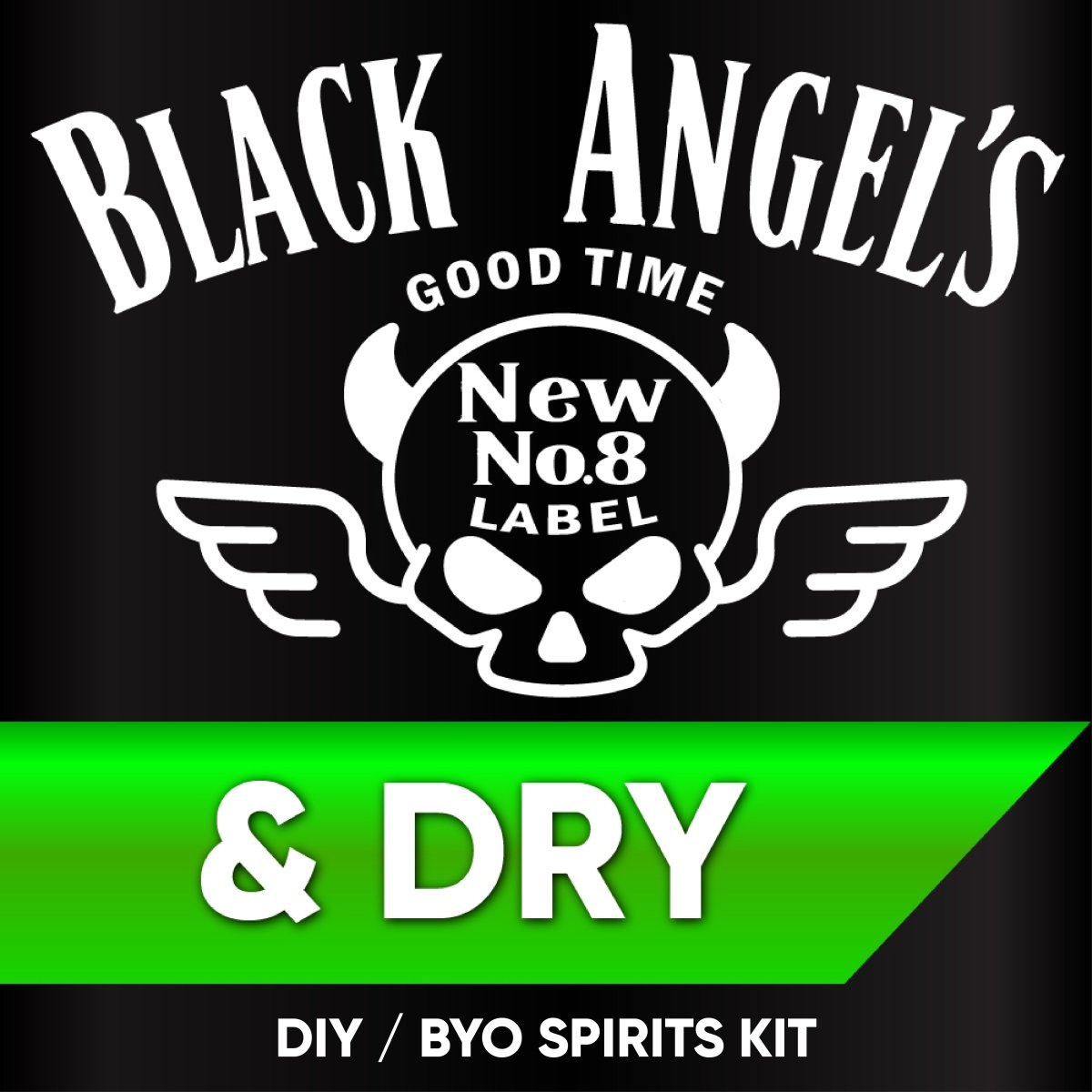 Black Angels Tennessee Bourbon and Dry DIY BYO Spirits Keg Kit