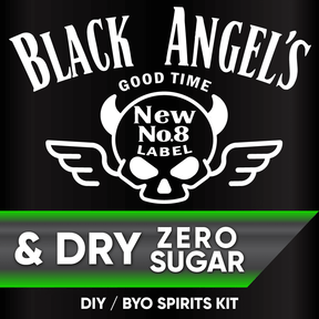Black Angels Tennessee Bourbon and Dry Zero Sugar DIY BYO Spirits Keg Kit