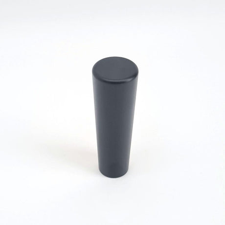 Black chrome plated brass tap handle