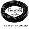 Roll of black lightshield double wall EVA hose
