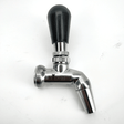 Black plastic short ball draft tap handle