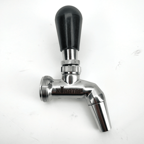 Black plastic short ball draft tap handle