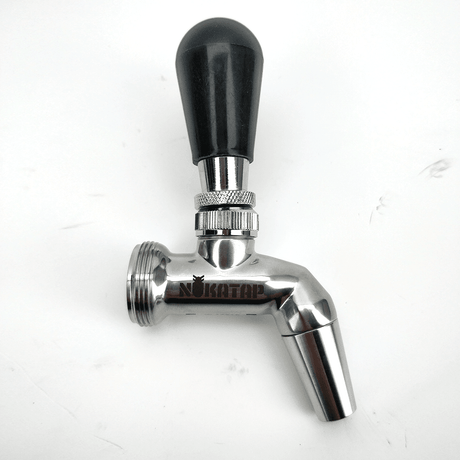 Black plastic short ball draft tap handle