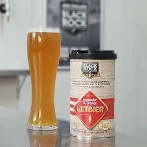 Black Rock Crafted Coriander & Orange Witbier Beer Kit 1.7kg - Distillery King Australia