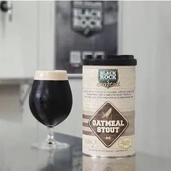 Black Rock Crafted Oatmeal Stout Beer Kit 1.7kg - Distillery King Australia