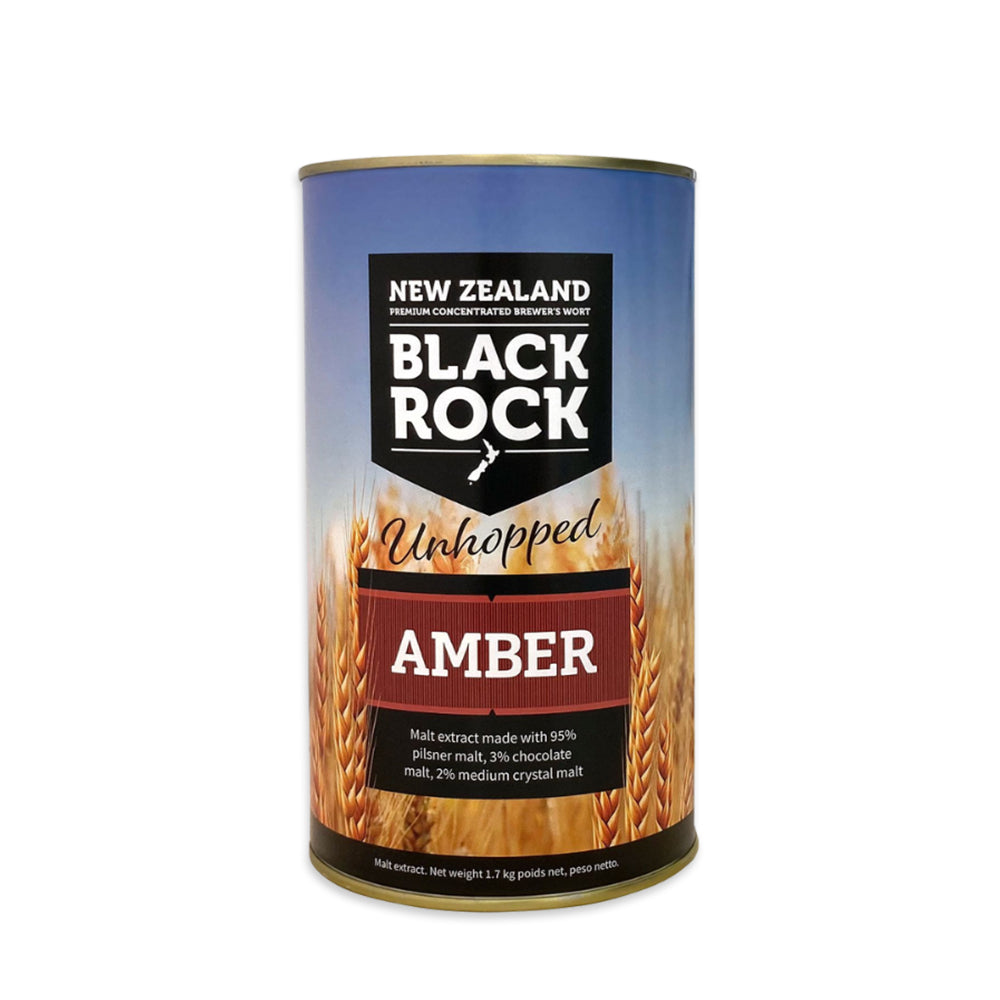 Black Rock Unhopped Amber Malt Extract 1.7kg