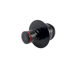 Ball lock post bulkhead tap cap for stand up bladders