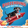 Boozehound hard red pub soda keg kit