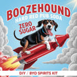 Boozehound hard red pub soda zero sugar keg kit