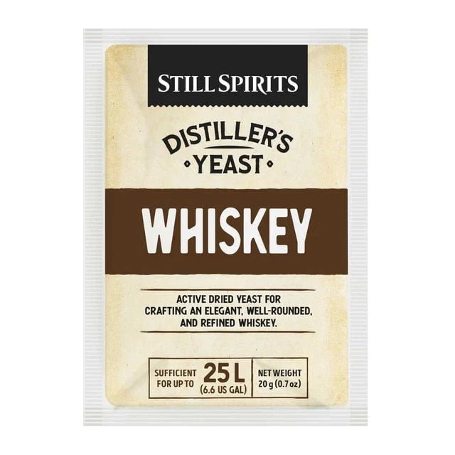 Bourbon Whiskey Grain Kit: Whiskey Distiller's Yeast + FLAKED MAIZE, RYE MALT + DISTILLERS MALT - Distillery King Australia