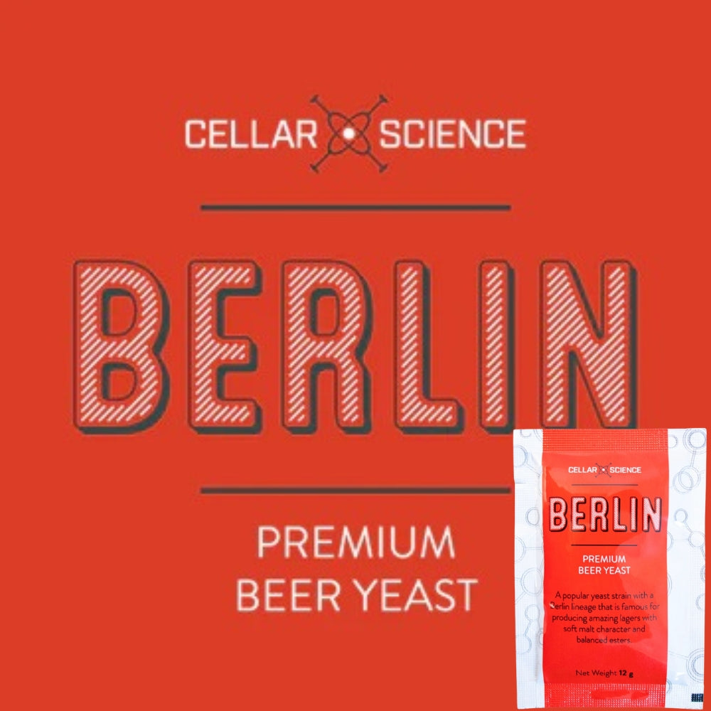 Box of 20 CellarScience Berlin yeast 12g packs