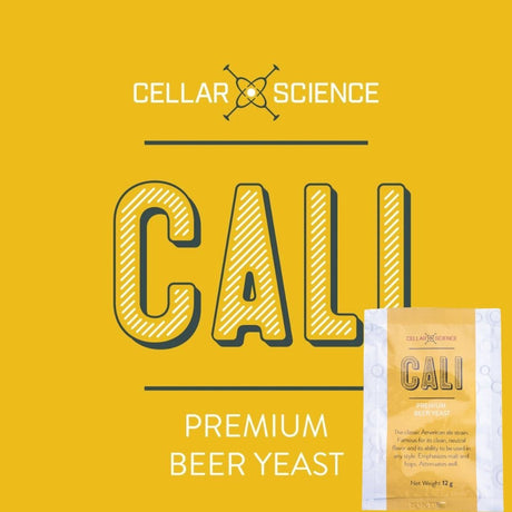 Box of 20 CellarScience Cali American Ale Yeast 12g sachets