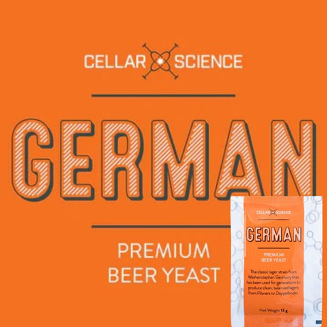 Box of 20 CellarScience German Weihenstephan Lager Yeast 12g sachets