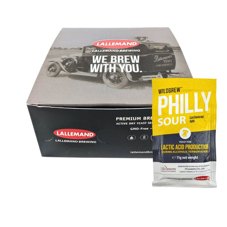 Box of 50 WildBrew Philly Sour 11g yeast packs