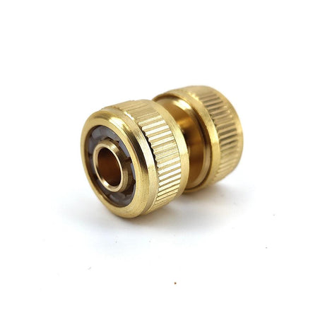 Brass garden hose joiner 12mm x 12mm