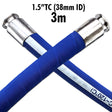 1.5 inch Tri-Clover brewery hose, 3m