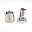 25mm hose barb 1.5 inch TC swage crimp collar