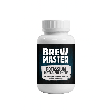 BrewMaster Potassium Metabisulphite 250g pack