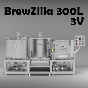 BrewZilla 300L 3 vessel microbrewery