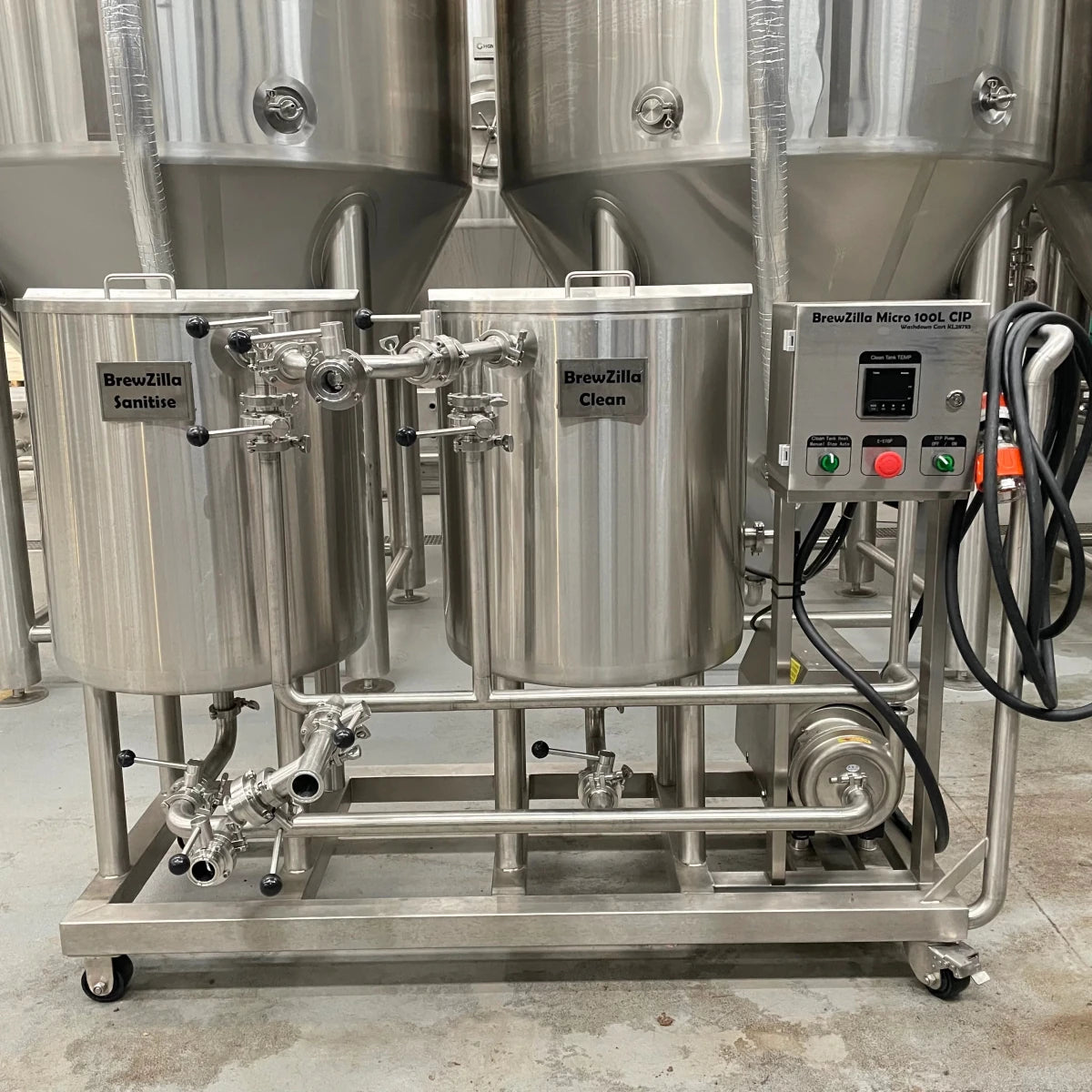 BrewZilla Micro 100L Clean in Place CIP Cart