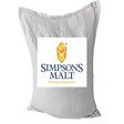 25kg sack of Brown Malt Simpsons UK