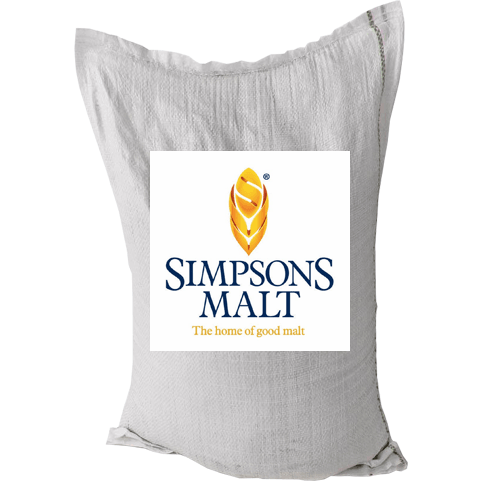 25kg sack of Brown Malt Simpsons UK