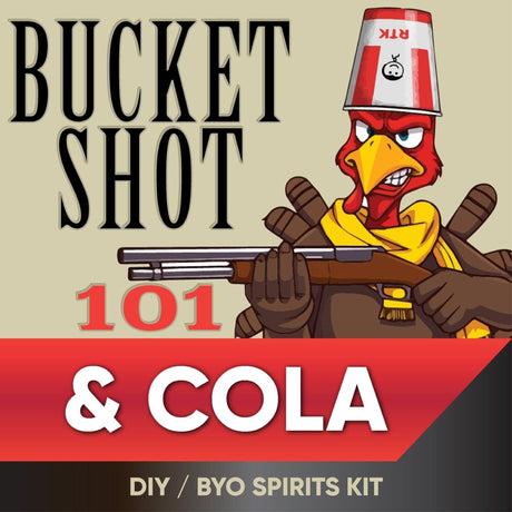 Bucket Shot Kentucky Bourbon and Cola DIY BYO spirits keg kit