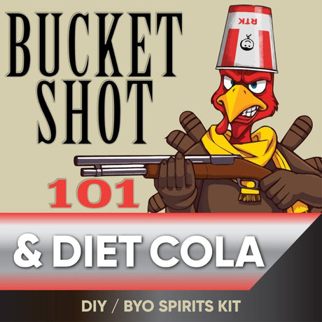 Bucket Shot Kentucky Bourbon and Diet Cola DIY BYO spirits keg kit