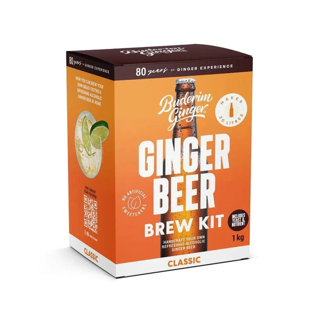 Buderim Ginger - Ginger Beer Brew Kit (1kg) - Distillery King Australia
