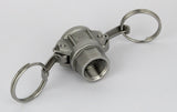 Camlock - Type D Female x 1/2inch Female