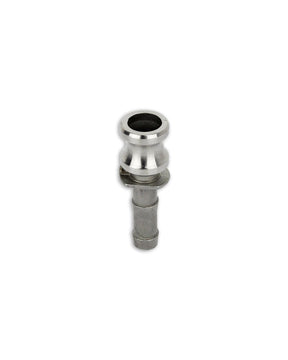 Camlock Type E male x 13mm barb fitting