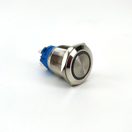 Cannular momentary switch for semi-auto canning machine
