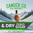 Canuck Co. and Dry zero sugar ginger ale keg kit