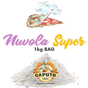 Bag of Caputo Nuvola Super 0 pizza flour