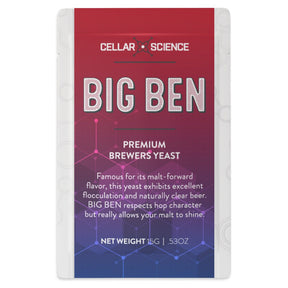 CellarScience BIG BEN English Ale Yeast 15g