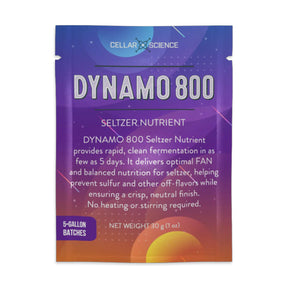 CellarScience DYNAMO 800 seltzer nutrient 30g pack