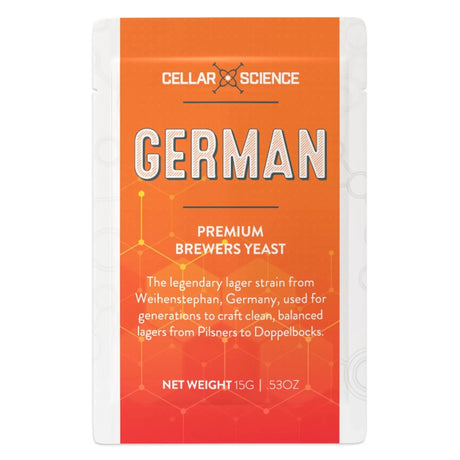 CellarScience GERMAN Weihenstephan Lager Yeast 15g pack