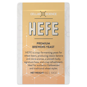 CellarScience HEFE wheat ale yeast 15g pack