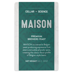 CellarScience MAISON Belgian ale yeast 15g pack